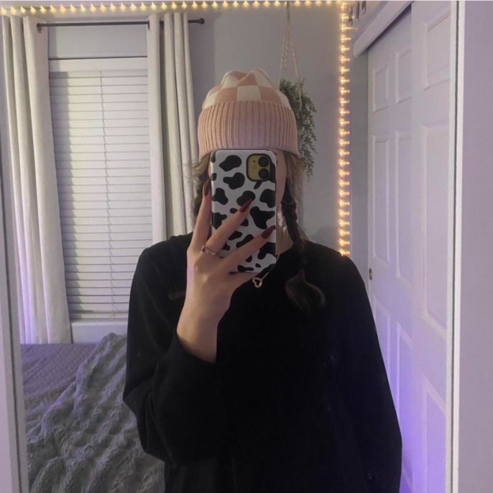 Pink Beanie